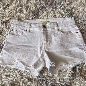 White Denim Women's Shorts